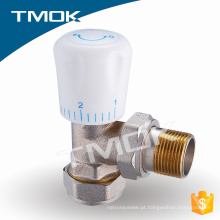 Válvula de mistura de duas vias punho de plástico termostática válvula de conexão de rosca de tubo de conexão do radiador de temperatura em OUJIA